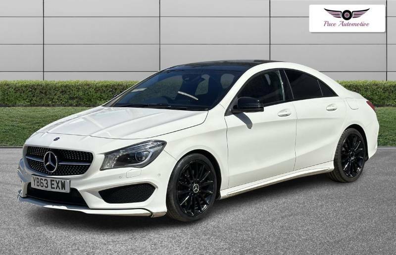 Mercedes-Benz CLA Class 2.1 Cla220 Cdi Amg Sport Coupe 7G-dct Euro 6 Ss White #2