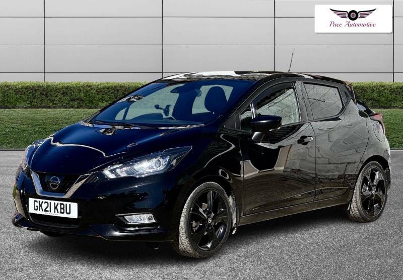Nissan Micra 1.0 Ig-t N-sport Euro 6 Ss - 2021 21 GK21KBU Black #2