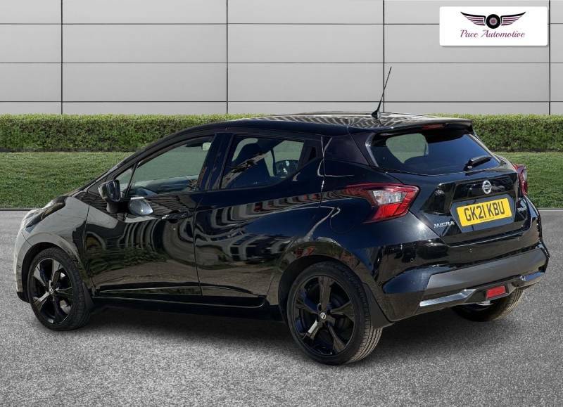 Nissan Micra 1.0 Ig-t N-sport Euro 6 Ss - 2021 21 GK21KBU Black #5