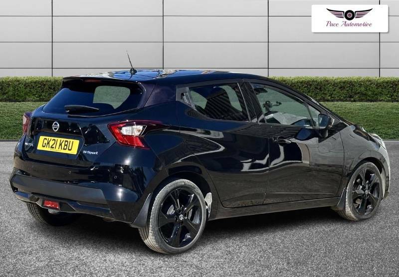 Nissan Micra 1.0 Ig-t N-sport Euro 6 Ss - 2021 21 GK21KBU Black #4