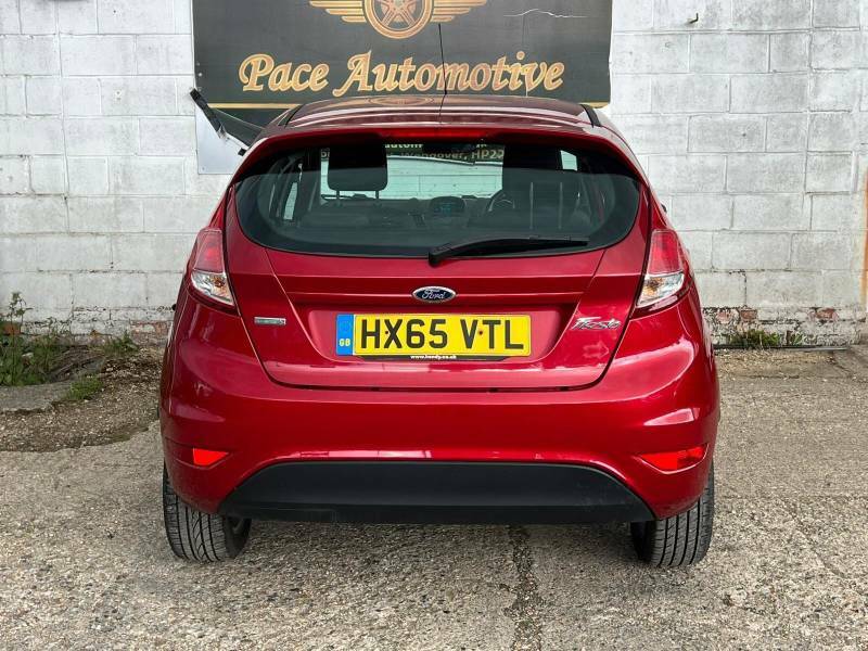 Ford Fiesta 1.0T Ecoboost Zetec Euro 6 Ss - 2015 65 HX65VTL Red #5
