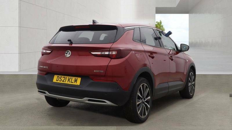 Vauxhall Grandland X 1.2 Turbo Elite Nav Euro 6 Ss - 2021 21 DS21KLM Red #4