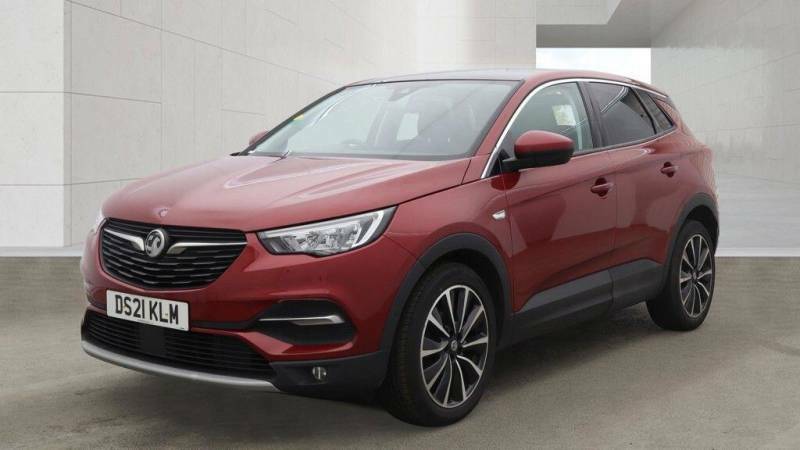 Vauxhall Grandland X 1.2 Turbo Elite Nav Euro 6 Ss - 2021 21 DS21KLM Red #2