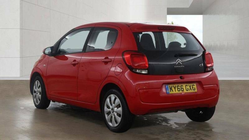 Citroen C1 1.2 Puretech Feel Euro 6 - 2016 66 KY66GXG Red #3