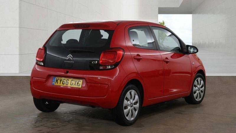 Citroen C1 1.2 Puretech Feel Euro 6 - 2016 66 KY66GXG Red #4