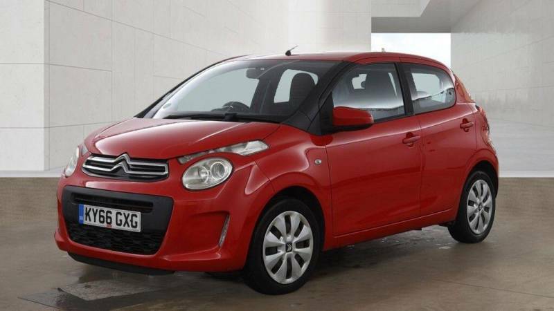 Citroen C1 1.2 Puretech Feel Euro 6 - 2016 66 KY66GXG Red #2