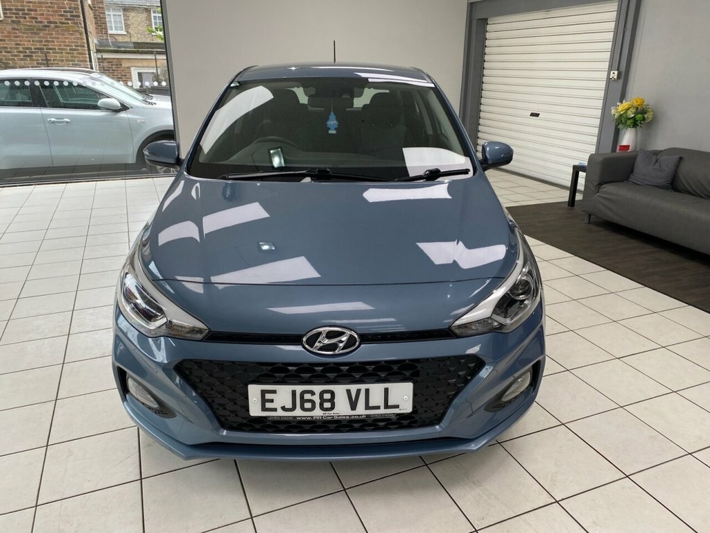 Hyundai I20 1.2L Se Launch Edition EJ68VLL Blue #2