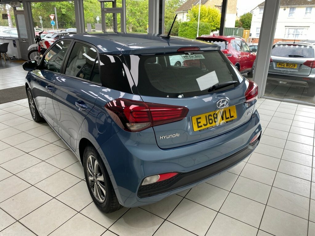 Hyundai I20 1.2L Se Launch Edition EJ68VLL Blue #6