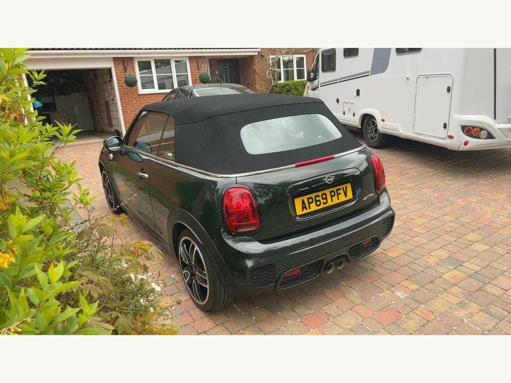 Mini Convertible 2.0 John Cooper Works Steptronic Euro 6 S S AP69PFV Green #2