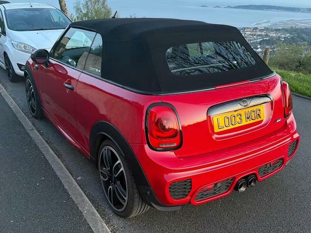 Mini Convertible John Cooper Works Convertible L003MOR Red #3