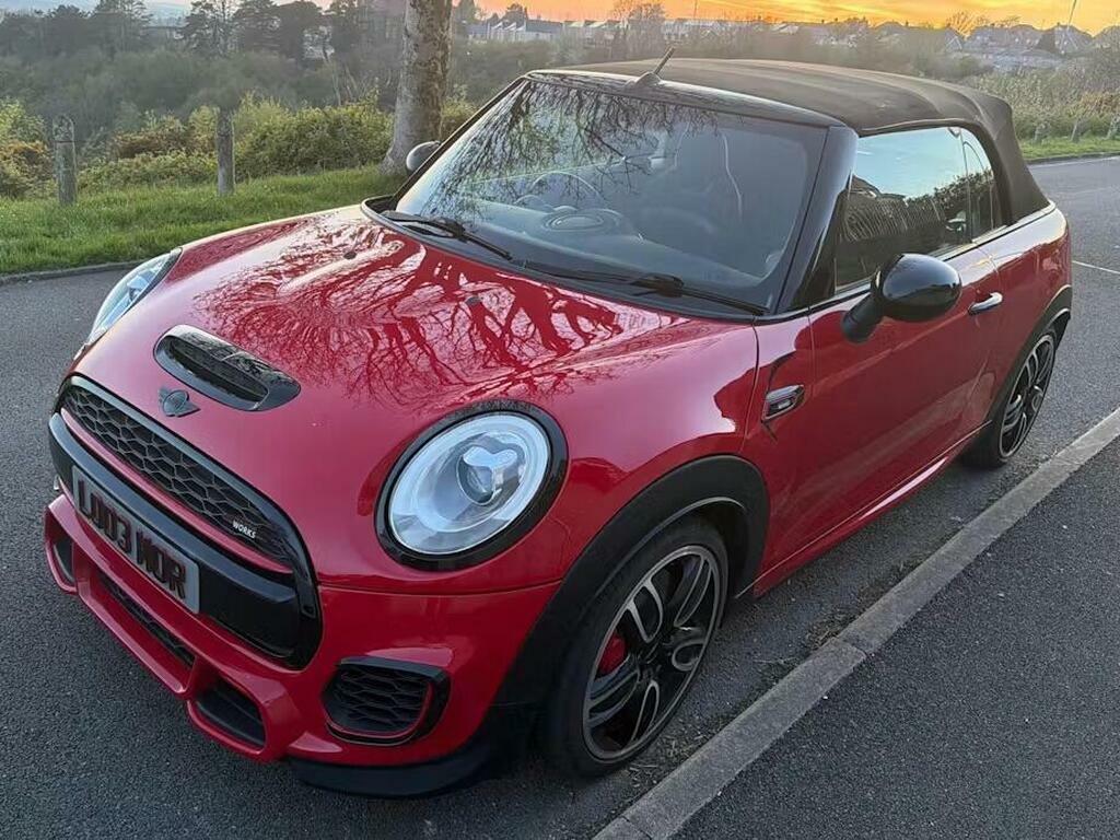 Mini Convertible John Cooper Works Convertible L003MOR Red #2