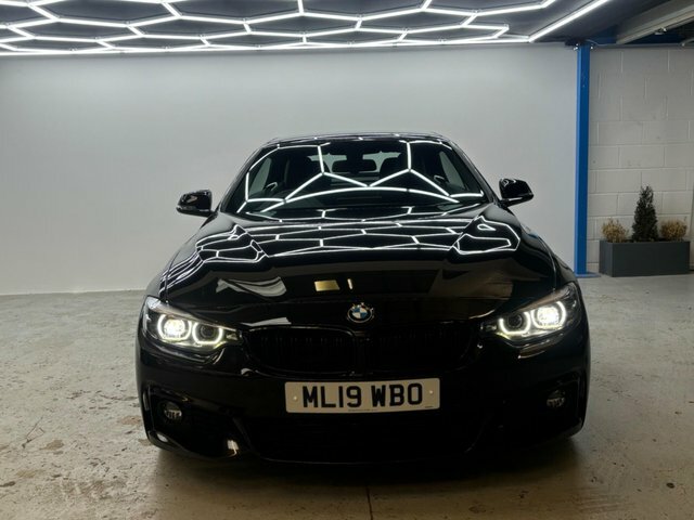BMW 4 Series 2019 2.0 420D M Sport Euro 6 Ss ML19WBO Black #3