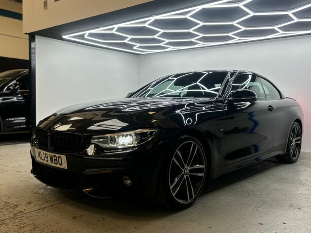BMW 4 Series 2019 2.0 420D M Sport Euro 6 Ss ML19WBO Black #4