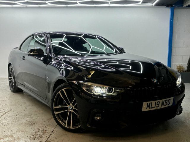 BMW 4 Series 2019 2.0 420D M Sport Euro 6 Ss ML19WBO Black #6