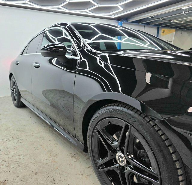 Mercedes-Benz CLA Class 2021 1.3 Cla180 Amg Line Premium Plus 2 Coupe 7G Black #5