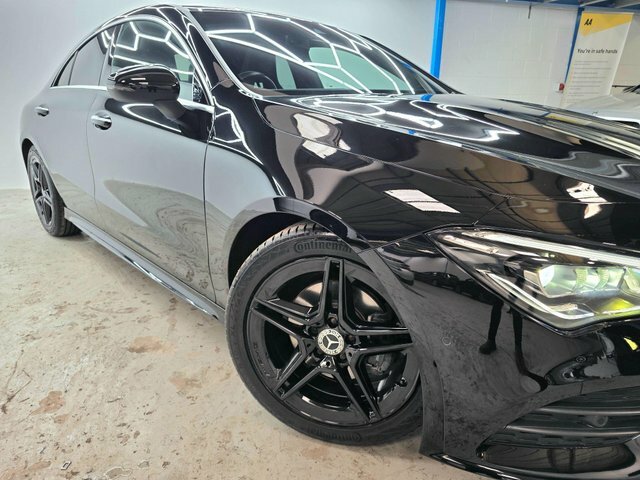 Mercedes-Benz CLA Class 2021 1.3 Cla180 Amg Line Premium Plus 2 Coupe 7G Black #6
