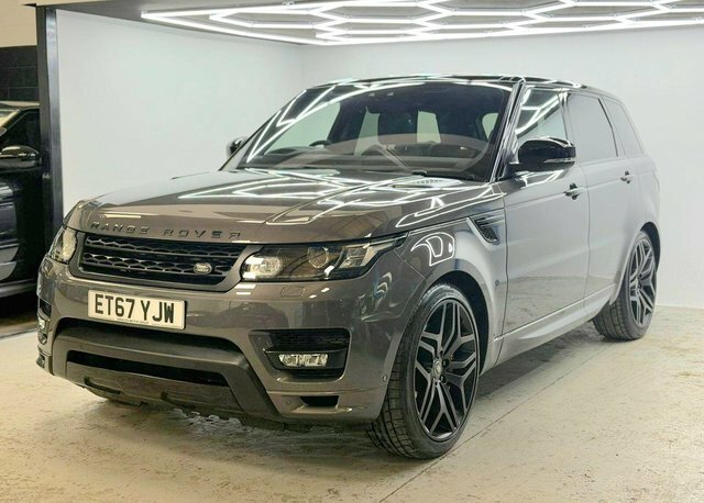 Land Rover Range Rover Sport 2017 3.0 Sd V6 Dynamic 4Wd Euro ET67YJW Grey #3