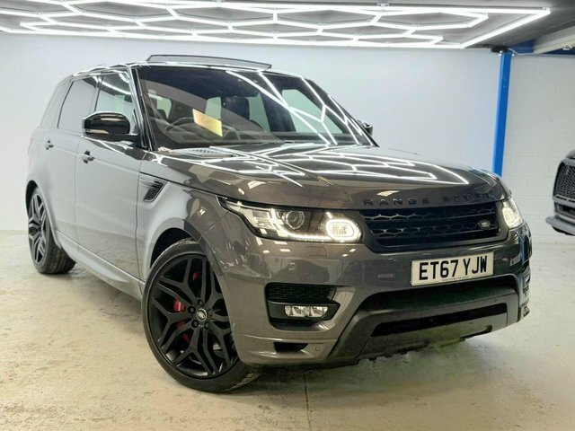 Land Rover Range Rover Sport 2017 3.0 Sd V6 Dynamic 4Wd Euro ET67YJW Grey #5