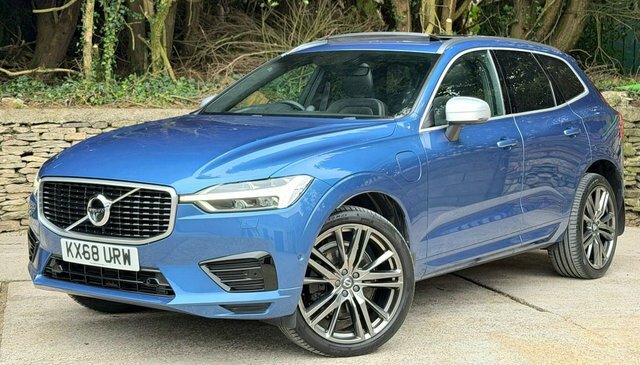 Volvo XC60 2018 2.0H T8 Twin Engine 10.4Kwh R-design Pro Blue #3