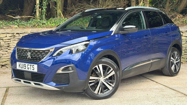 Peugeot 3008 2019 1.5 Bluehdi Gt Line Eat Euro 6 Ss KU19GTS Blue #3