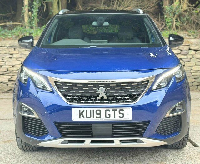 Peugeot 3008 2019 1.5 Bluehdi Gt Line Eat Euro 6 Ss KU19GTS Blue #2