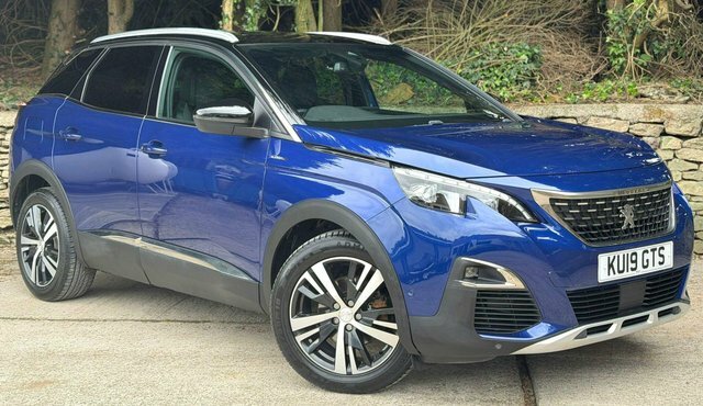 Peugeot 3008 2019 1.5 Bluehdi Gt Line Eat Euro 6 Ss Blue