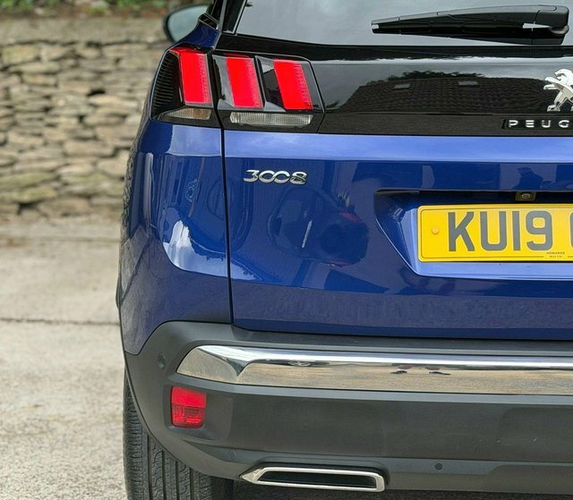 Peugeot 3008 2019 1.5 Bluehdi Gt Line Eat Euro 6 Ss KU19GTS Blue #6
