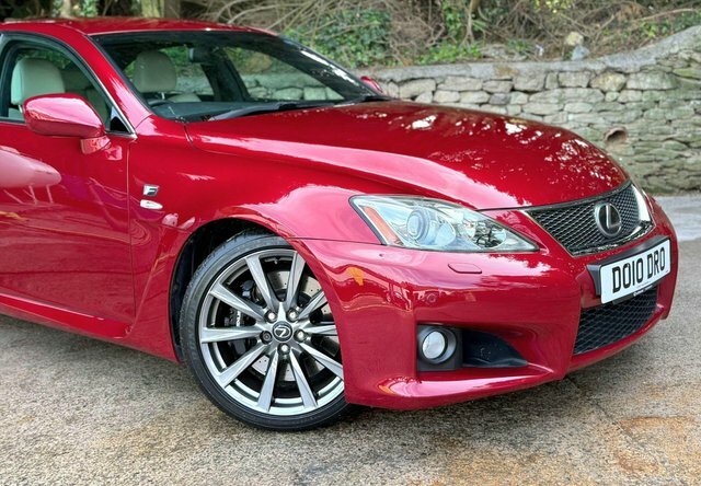 Lexus IS 2010 5.0 V8 Euro 4 DO10DRO Red #4