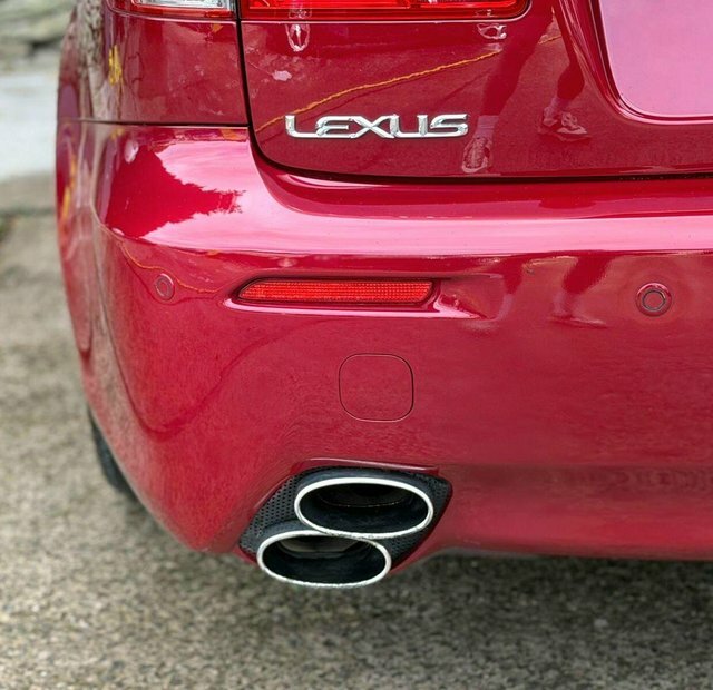 Lexus IS 2010 5.0 V8 Euro 4 DO10DRO Red #5