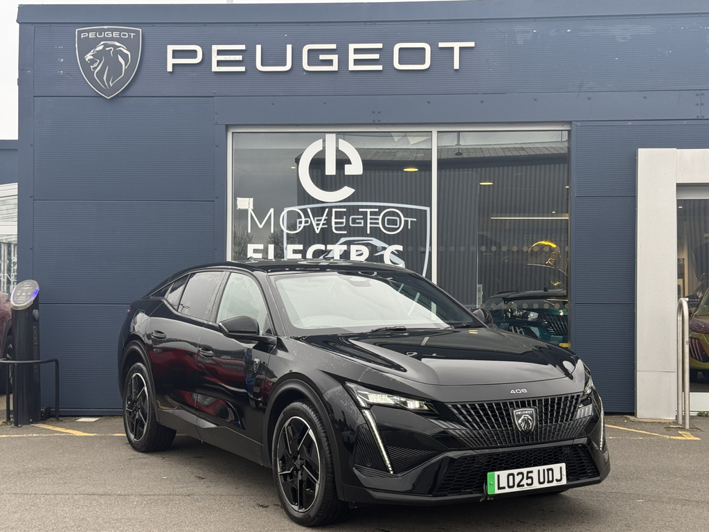 Peugeot 408 158Kw Gt 58Kwh LO25UDJ Black #4