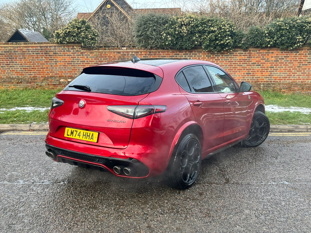 Alfa Romeo Stelvio 2.9 V6 Biturbo Quadrifoglio Super Sport LM74HHA Red #4