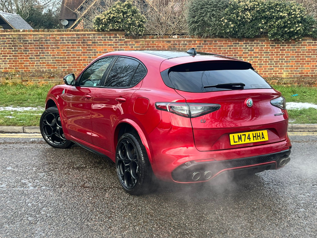 Alfa Romeo Stelvio 2.9 V6 Biturbo Quadrifoglio Super Sport LM74HHA Red #6