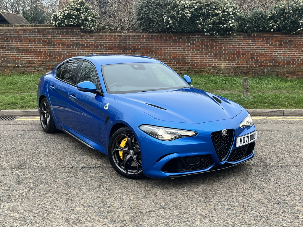 Alfa Romeo Giulia 2.9 V6 Biturbo Quadrifoglio Acc Blue