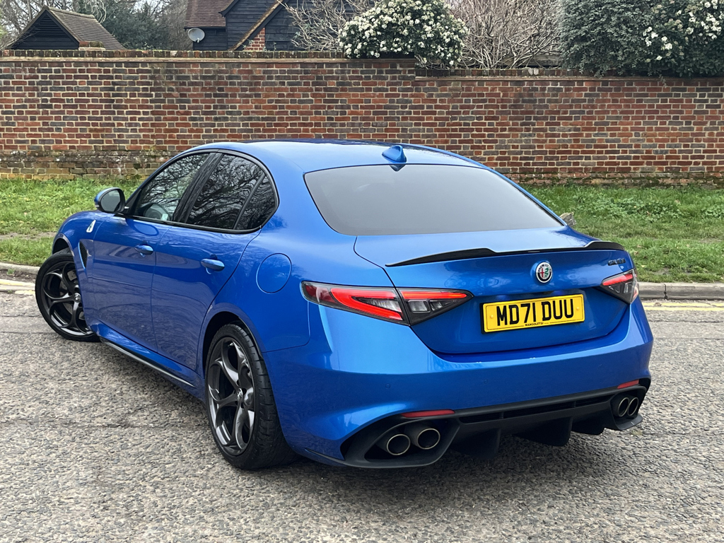 Alfa Romeo Giulia 2.9 V6 Biturbo Quadrifoglio Acc Blue #4