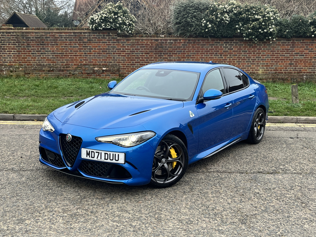 Alfa Romeo Giulia 2.9 V6 Biturbo Quadrifoglio Acc Blue #6