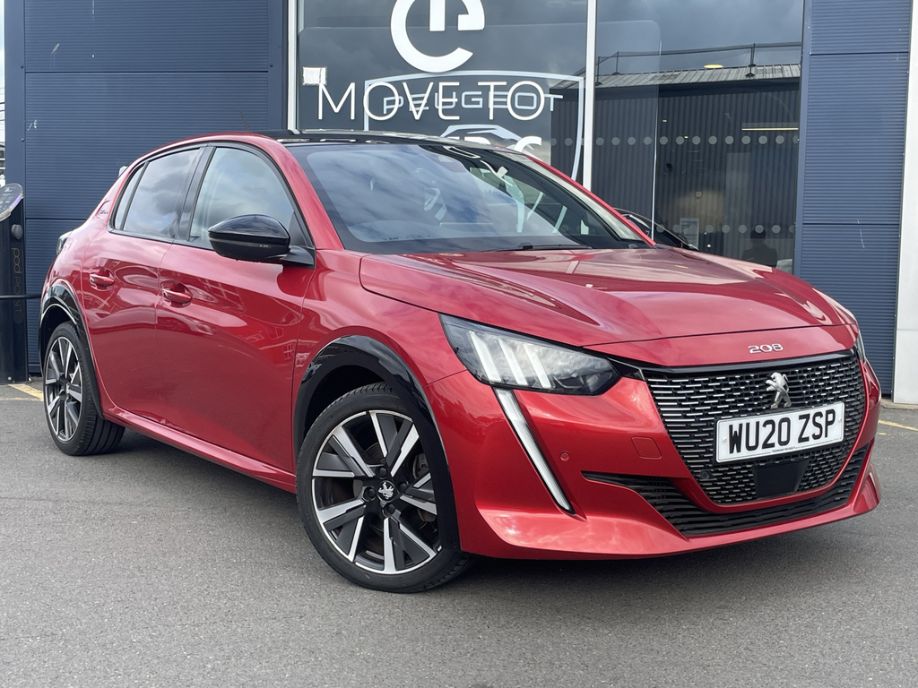 Peugeot 208 1.2 Puretech 100 Gt Line Eat8 Red