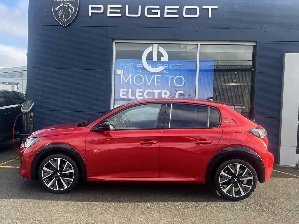 Peugeot 208 1.2 Puretech 100 Gt Line Eat8 Red #6