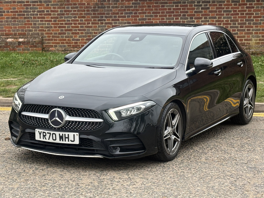 Mercedes-Benz A Class A200 Amg Line Executive YR70WHJ Black #3