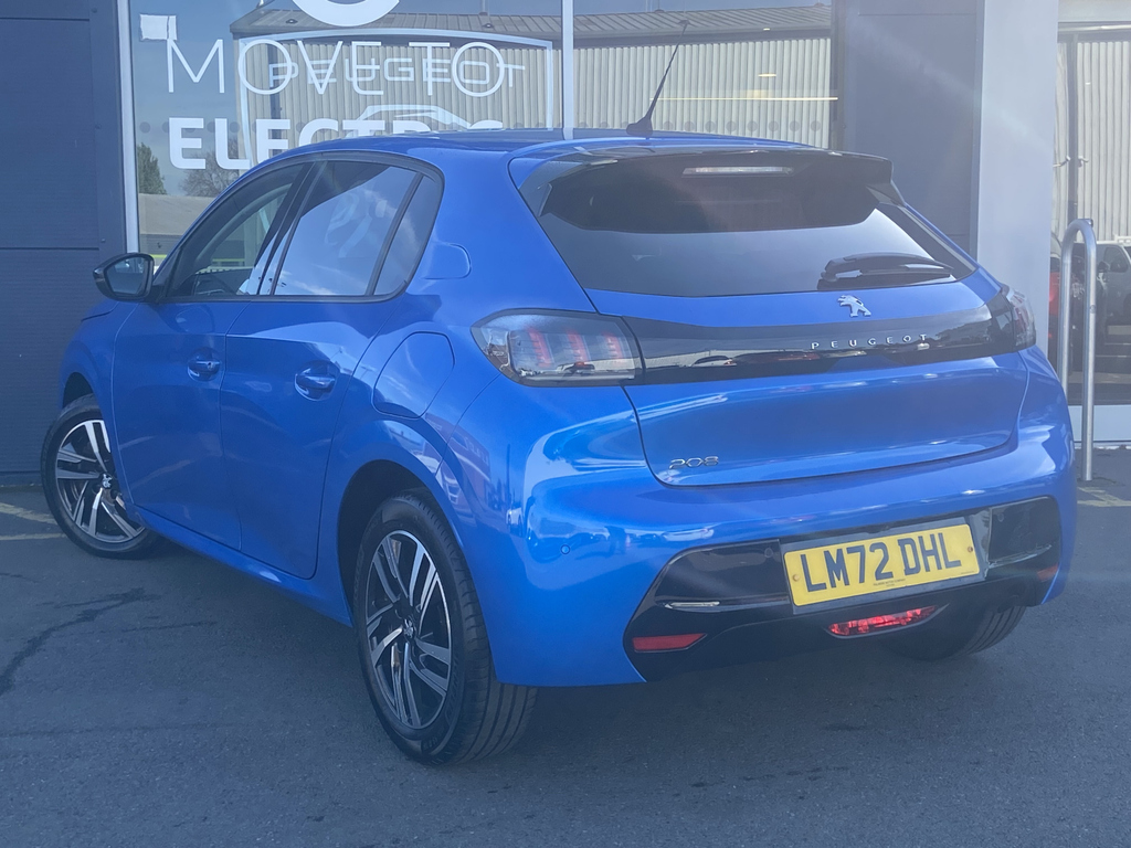 Peugeot 208 1.2 Puretech 100 Allure Premium LM72DHL Blue #4