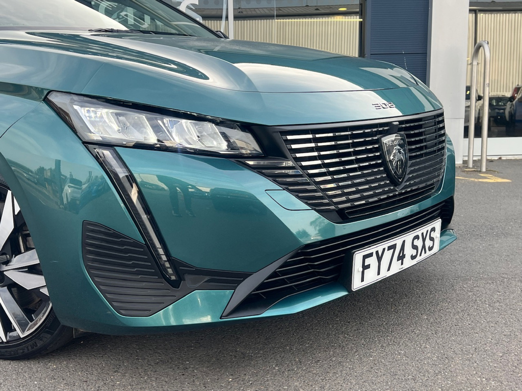 Peugeot 308 1.6 Plug-in Hybrid Allure E-eat8 FY74SXS Blue #2