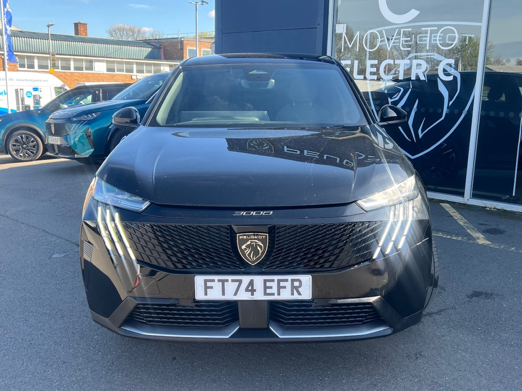 Peugeot 3008 1.2 Hybrid 136 Allure E-dsc6 FT74EFR Black #3
