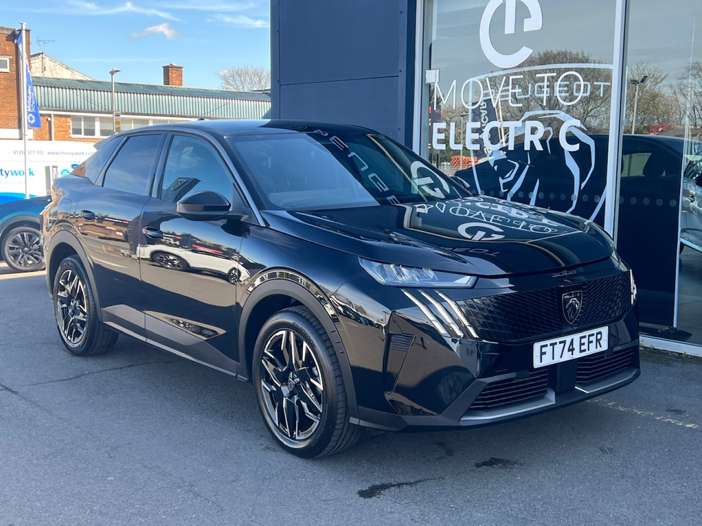 Peugeot 3008 1.2 Hybrid 136 Allure E-dsc6 FT74EFR Black #2