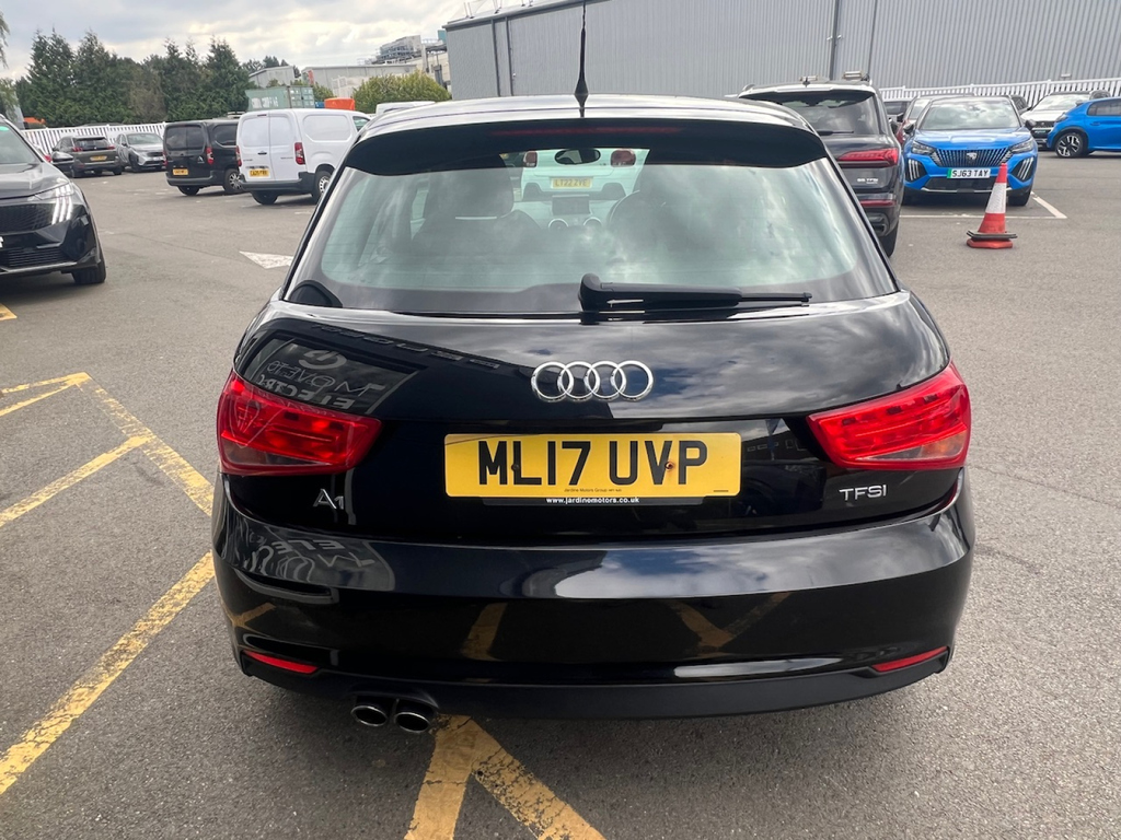 Audi A1 1.4 Tfsi Sport ML17UVP Black #6
