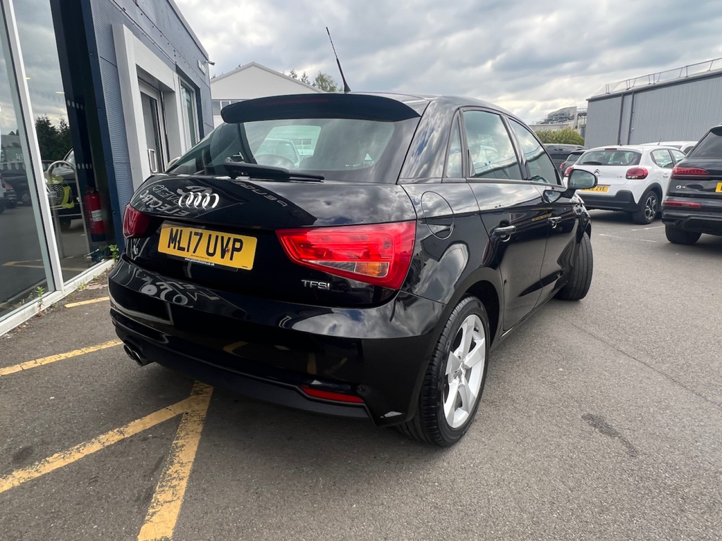 Audi A1 1.4 Tfsi Sport ML17UVP Black #5