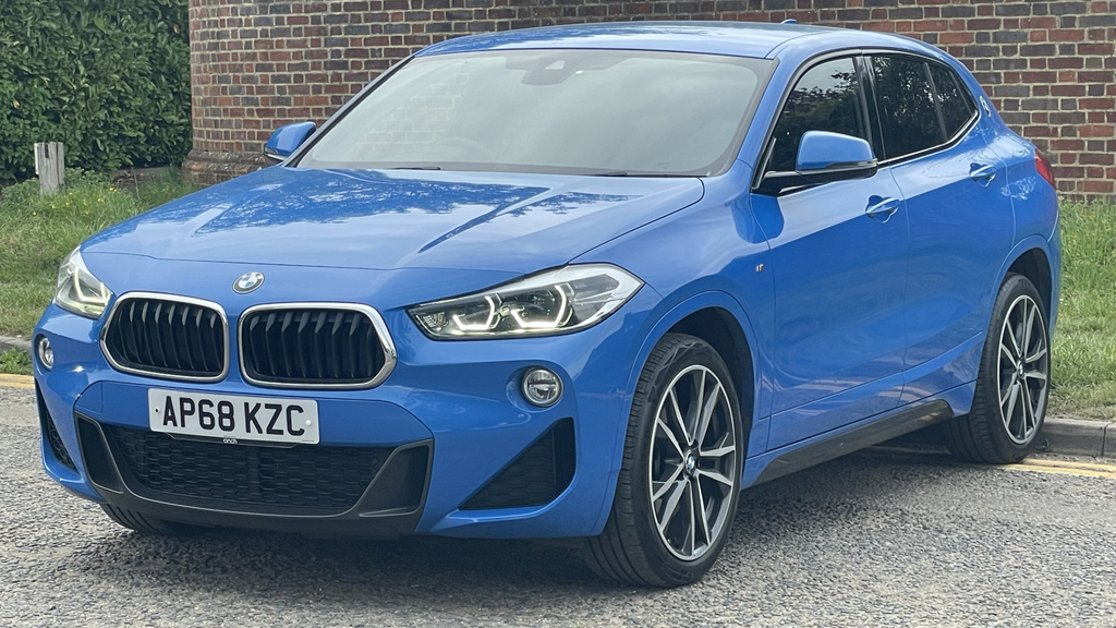 BMW X2 Sdrive 20I M Sport Step AP68KZC Blue #3