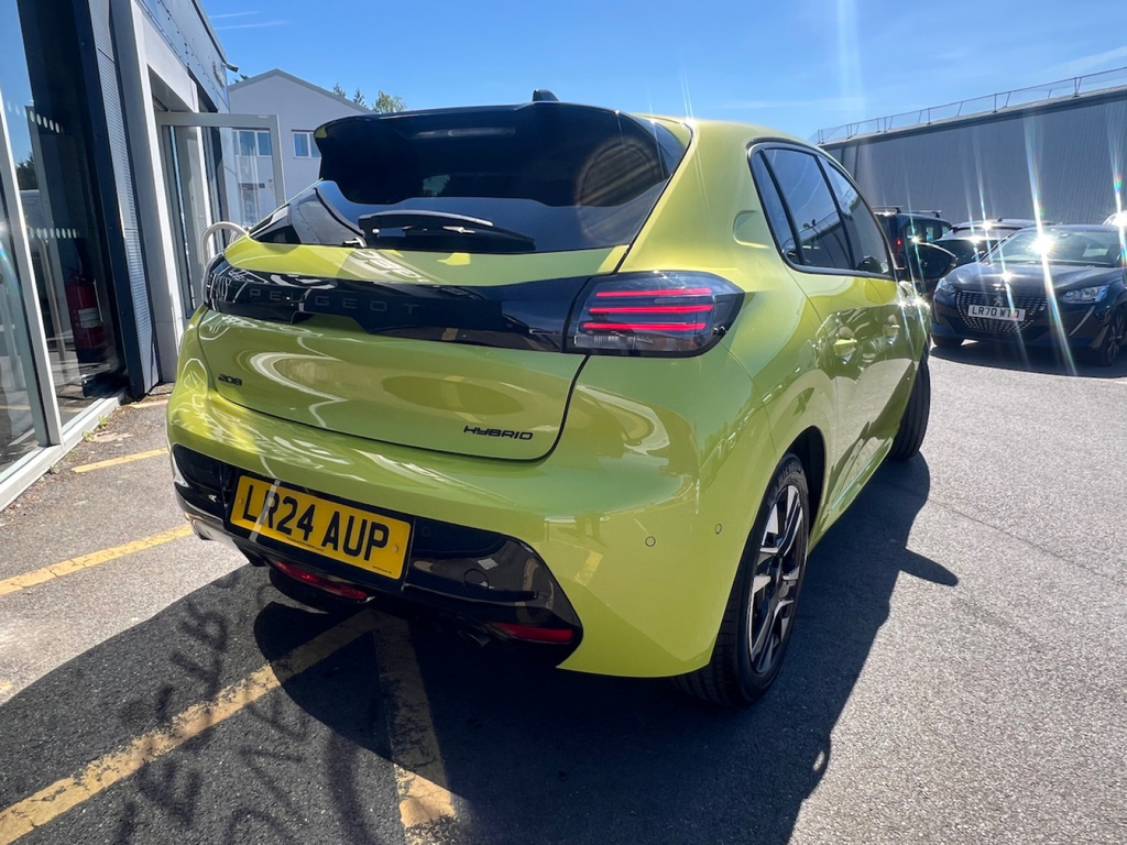 Peugeot 208 1.2 Hybrid 100 Allure E-dsc6 LR24AUP Yellow #6
