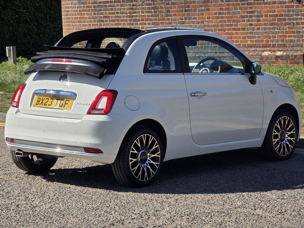 Fiat 500 1.0 Mild Hybrid Top BX23TGF White #4