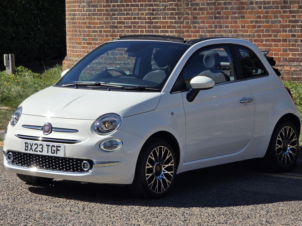 Fiat 500 1.0 Mild Hybrid Top BX23TGF White #3