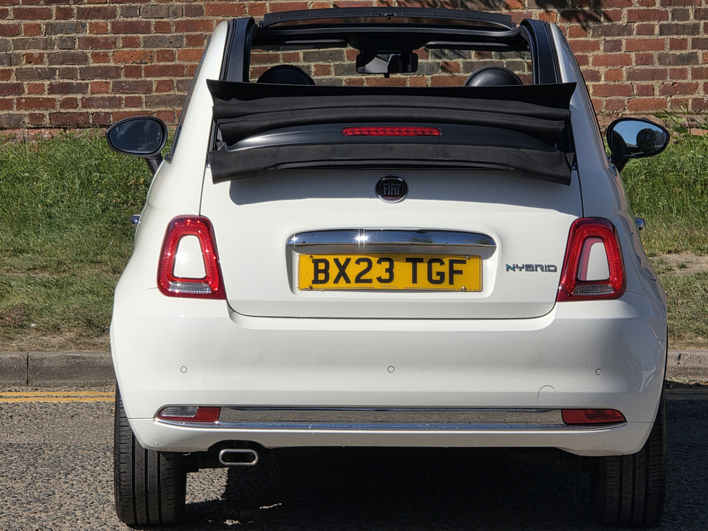 Fiat 500 1.0 Mild Hybrid Top BX23TGF White #5