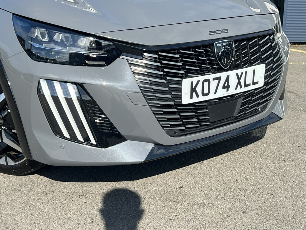 Peugeot 208 1.2 Puretech 100 Gt KO74XLL Grey #3
